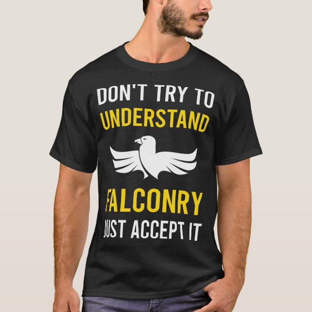 Understand Falconry Falconer T-Shirt (Front)