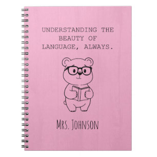 Understanding The Beauty Of Language, Always Notebook