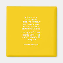 Understanding Yourself Magnet