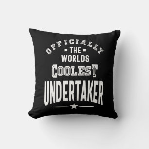 Undertaker Job Title Gift Cushion