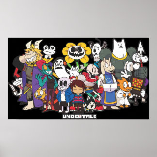 undertale poster