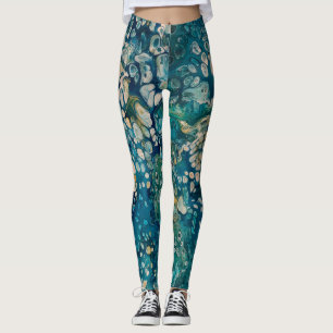 Underwater Abstract Fantasy Leggings