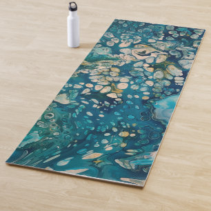 Underwater Abstract Fantasy  Yoga Mat