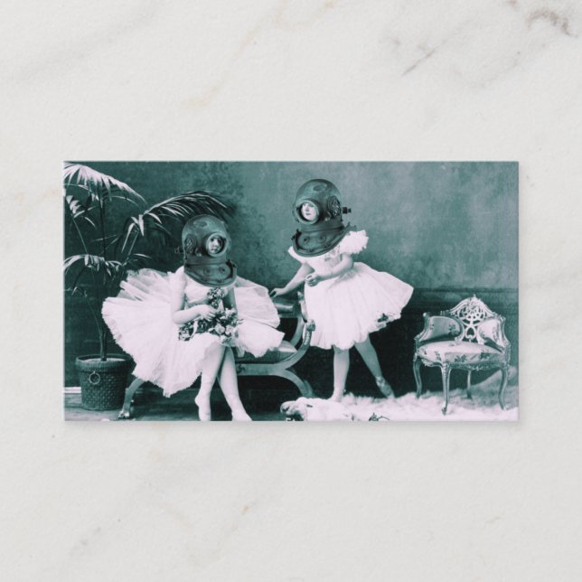 Underwater Ballet Business Card (Front)