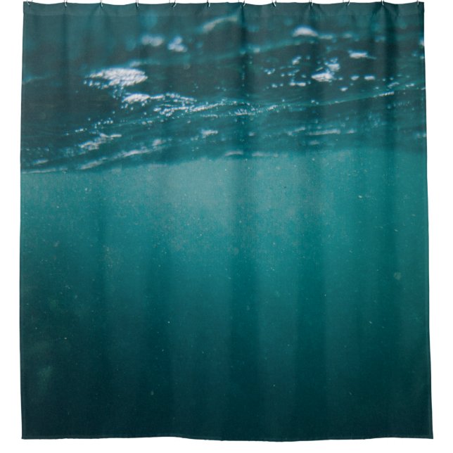 Underwater camera capture shower curtain (Front)