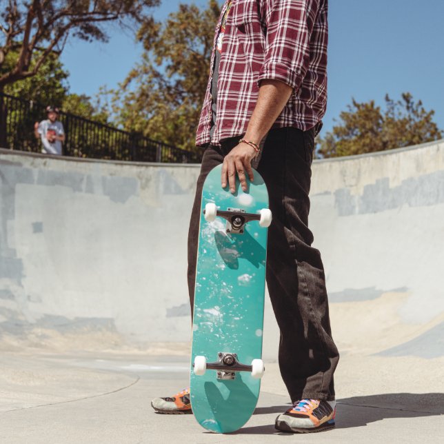 Underwater Caribbean Bubbles Dream 2 Skateboard (Outdoor 2)