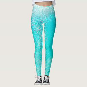 Underwater Caribbean Bubbles Dream 3 Leggings