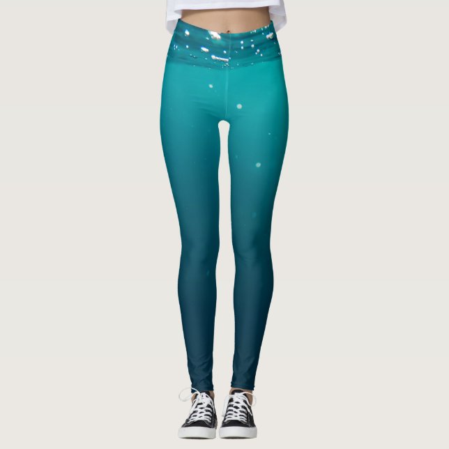 Underwater colors leggings (Front)