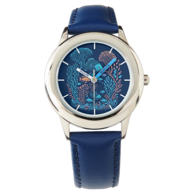Underwater coral reef scene watch (Front)