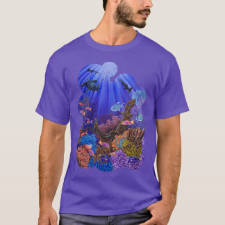 Underwater coral reef T-Shirt