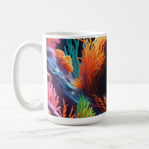 Underwater Coral Vortex Coffee Mug