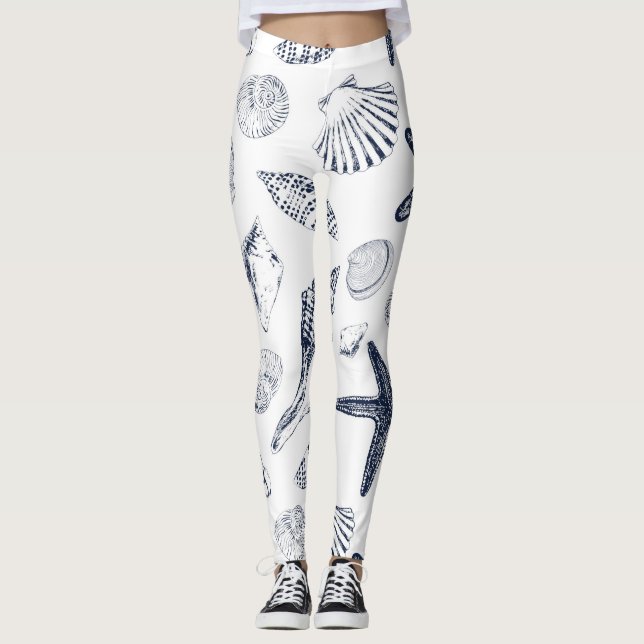 Underwater creatures leggings (Front)