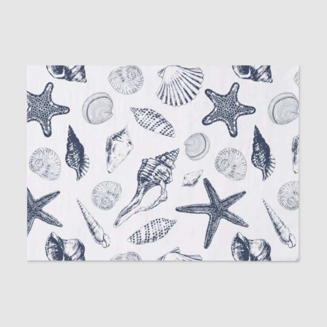 Underwater creatures tissue paper (Front)