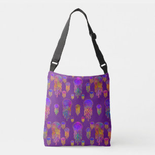 Underwater Dancing Rainbows Spiritual Crossbody Bag