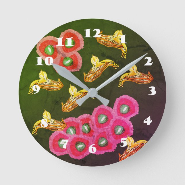 Underwater Dream Round Clock (Front)