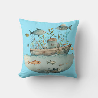"Underwater Dreams" Customizable Cushion