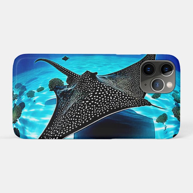 Underwater Eagle Ray Design Case-Mate iPhone Case (Back (Horizontal))