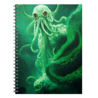 Underwater Encounter with Cthulhu Notebook
