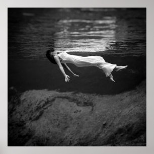 Underwater Fashion Photography Poster