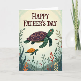 Underwater Fathers Love Card