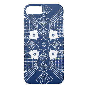 Underwater Fish Design with Blue Background iPhone 8/7 Case