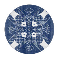 Underwater Fish Design with Blue Background