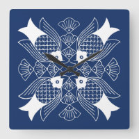 Underwater Fish Design with Blue Background