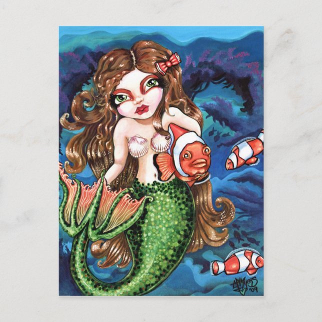 Underwater Friend Postcard (Front)