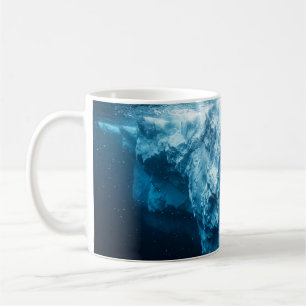 Underwater iceberg and a Humpback Whale Coffee Mug