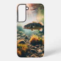 Underwater large mouth bass