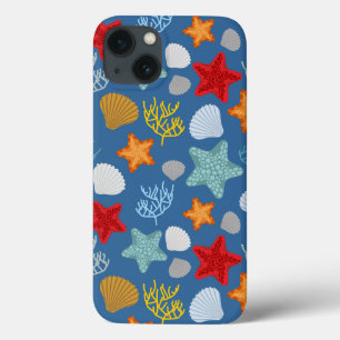 Underwater Life Pattern iPhone 13 Case