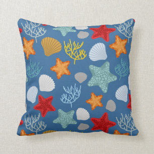 Underwater Life Pattern Cushion