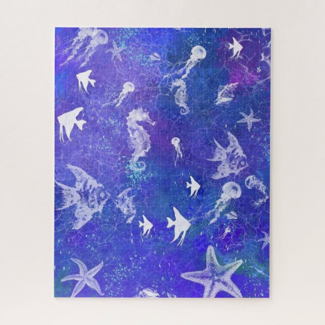 Underwater Life Puzzle - Wonderful World (Vertical)