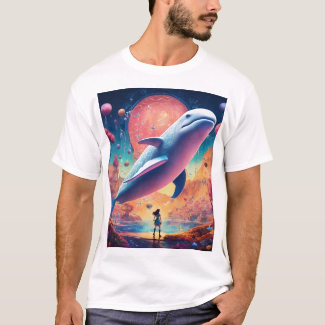 Underwater Long Exposure design T-Shirt (Front)