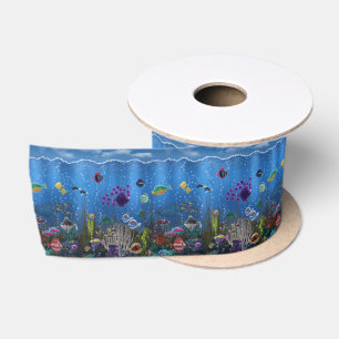 Underwater Love Satin Ribbon