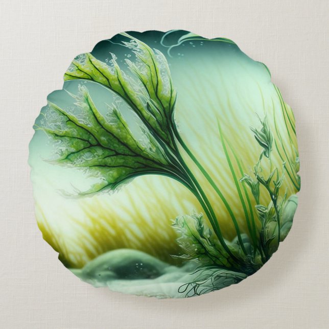 Underwater Majesty Round Cushion (Front)