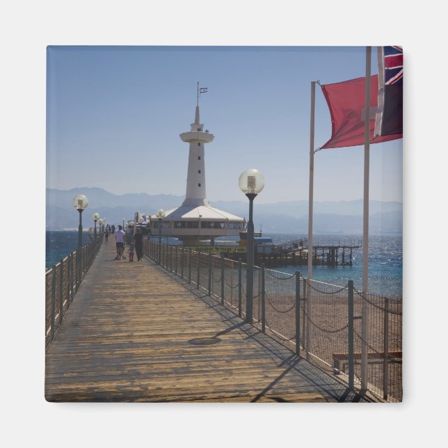 Underwater Marine Park, observation tower Magnet (Front)
