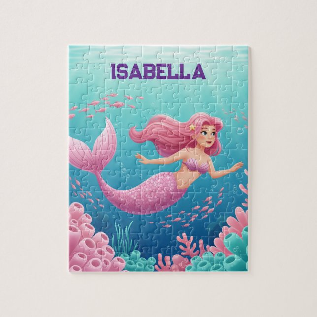 Underwater Mermaid Puzzle (Vertical)