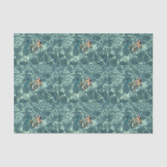 Underwater Mermaid Tissue Paper (Front)