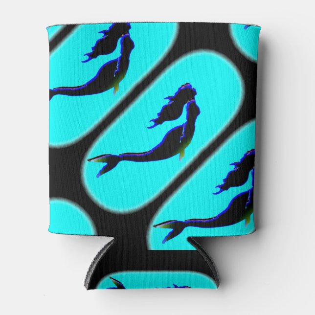 underwater mermaids swimming can cooler (Front)