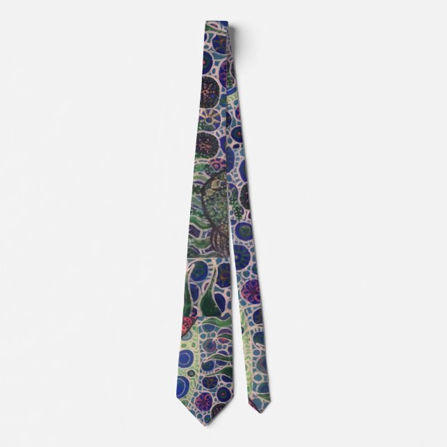 Underwater mosaic tie (Front)