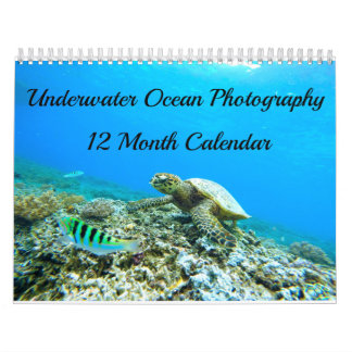 Underwater Ocean Photography Calendar