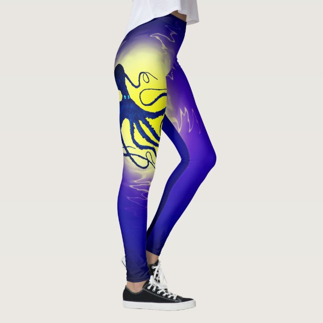 Underwater Octopus - Leggings (Right)