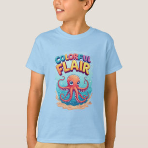 🐙 Underwater Octopus Ocean Adventure 🐙 T-Shirt