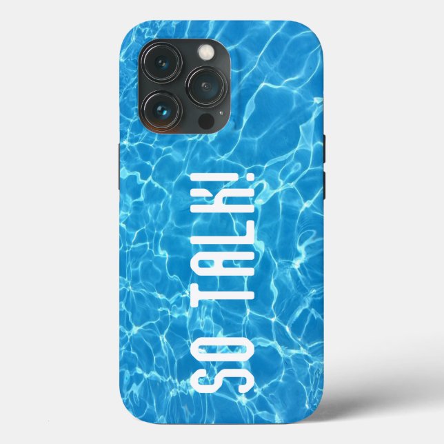 Underwater PhoneCase, iPhone 13 Pro Customise Case-Mate iPhone Case (Back)