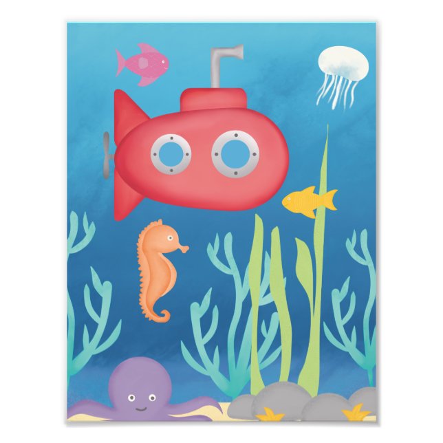 underwater photo print (Front)