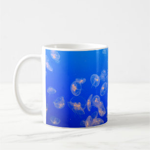 UNDERWATER PHOTOGRAPHY OF JELLYFISH COFFEE MUG