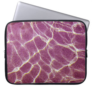 Underwater photography of sand laptop sleeve