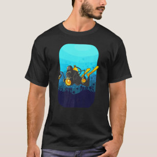 Underwater Photography Scuba Diver With Camera T-Shirt