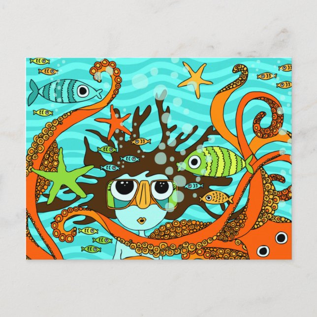 Underwater Postcard (Front)